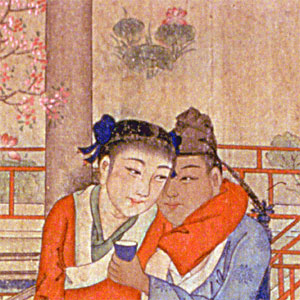 300px x 300px - Gay Chinese Art - Homosexual Love, Gay Sex - Nude Men, Boys - Bitten Peach  - Way of Cut Sleeve