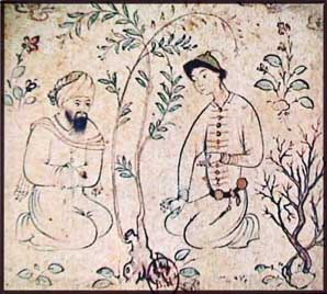 Sheikh Ogling a Youth in a Garden


In the style of Riza i-Abbasi, color on paper, late 16th century.

British Museum, London, UK.